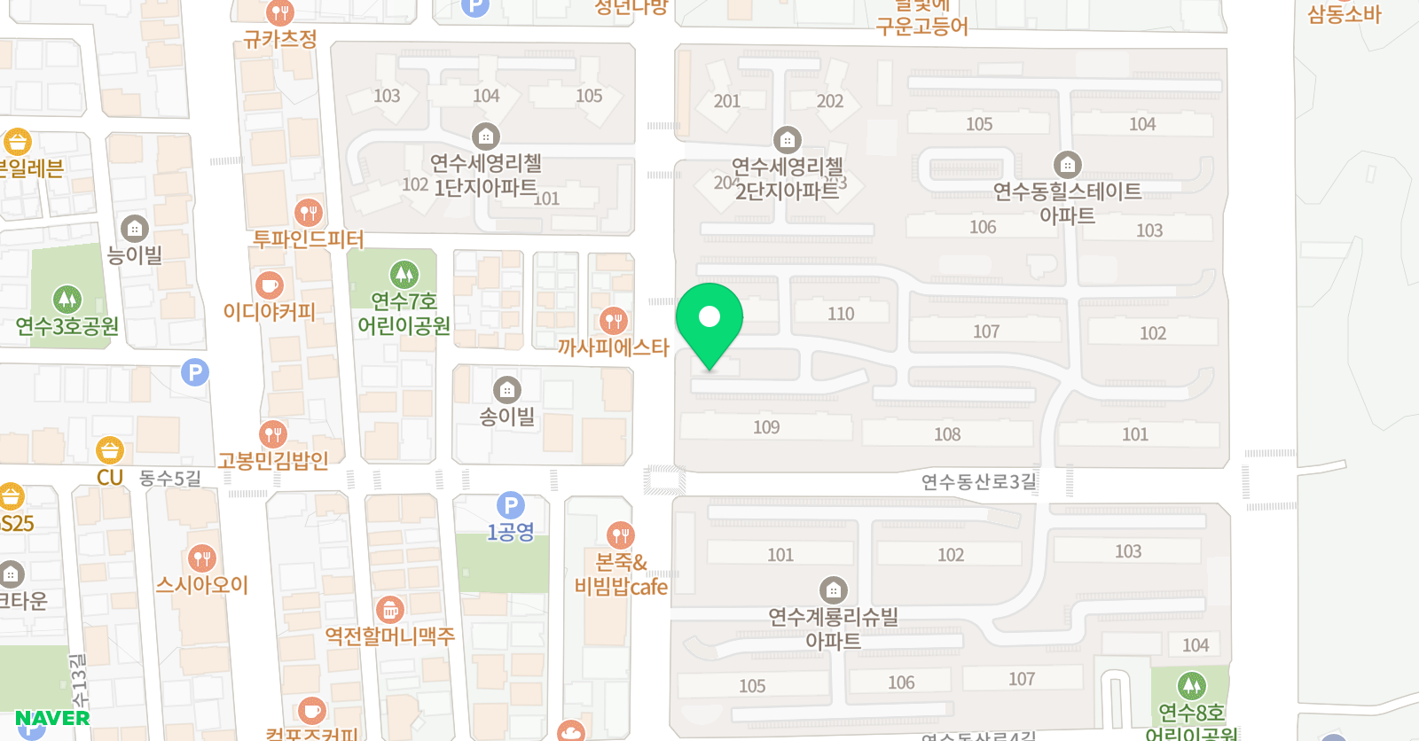 예찬 피아노 위치
