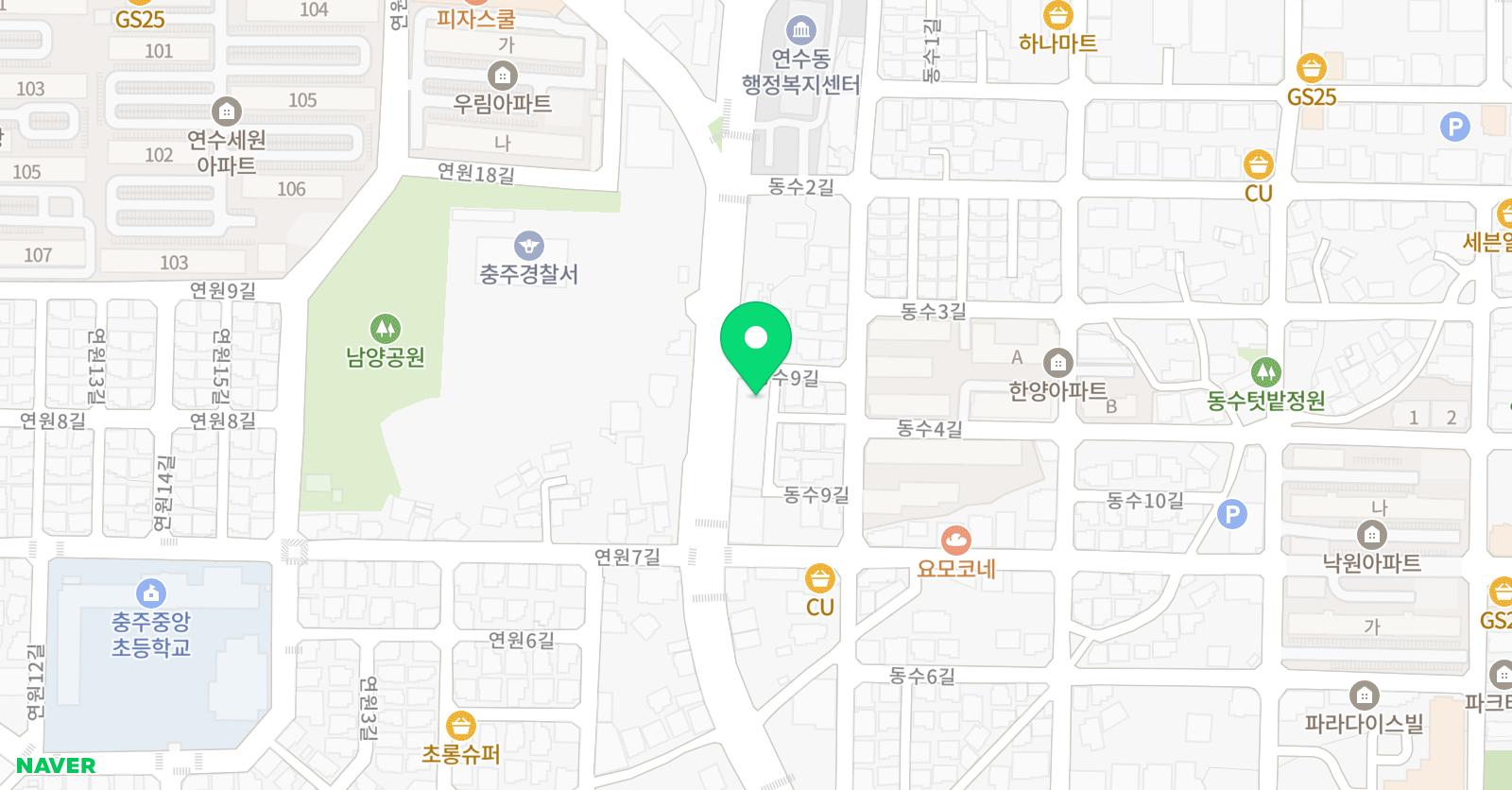 강산VIP GYM 위치