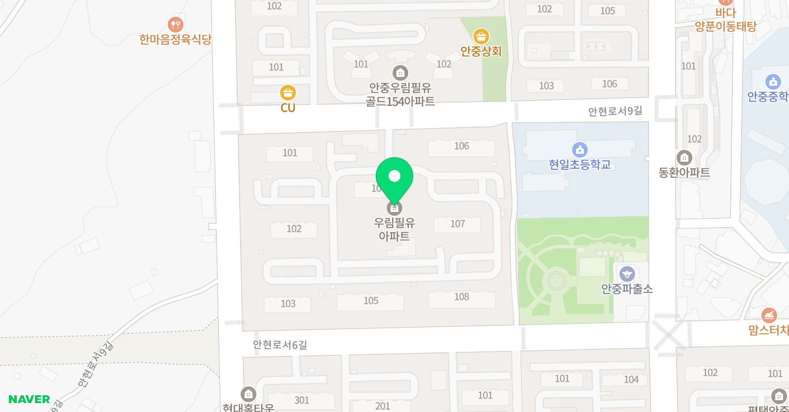 삼성영어셀레나 현일 교습소 위치