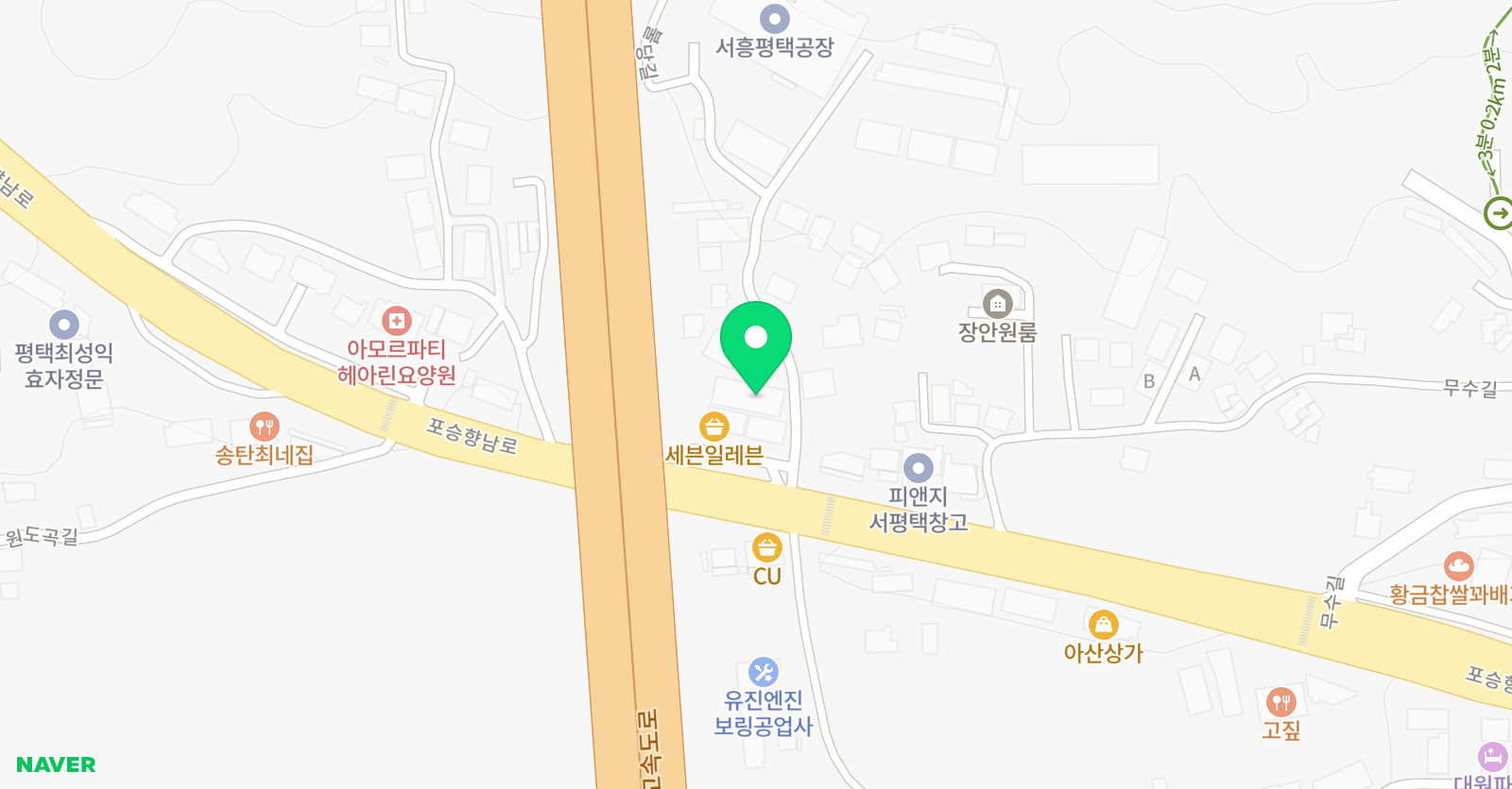 평택JS 축구클럽 위치