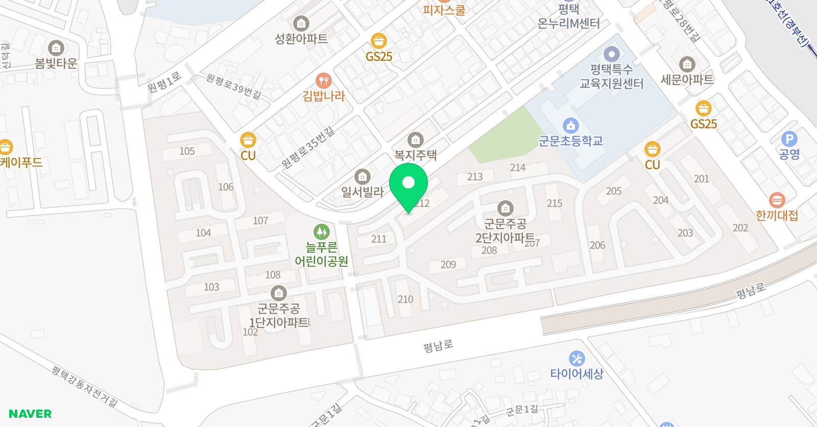 스마트해법영어 군문교실 위치