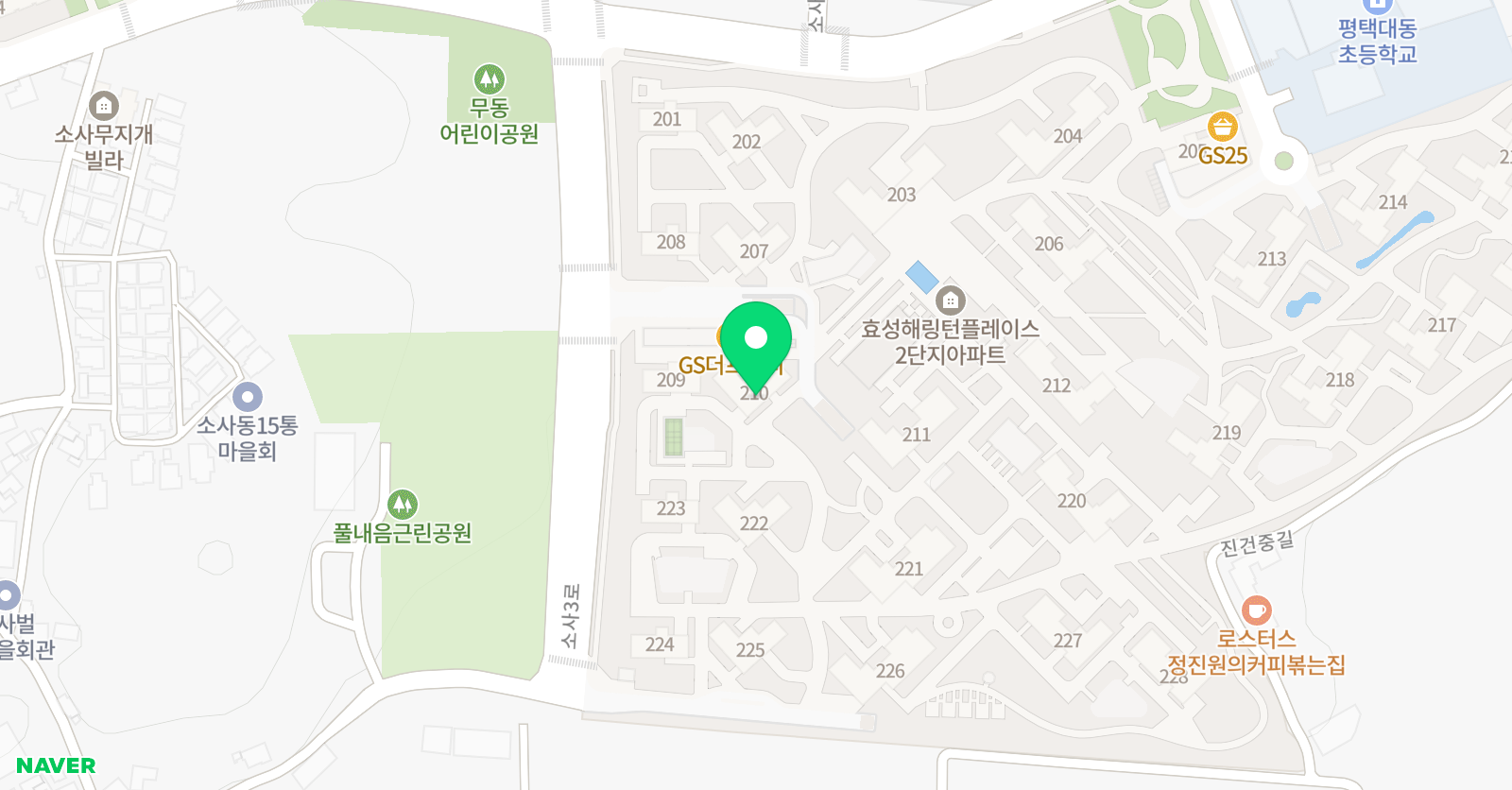 기탄 사고력교실 평택효성해링턴2호점 위치