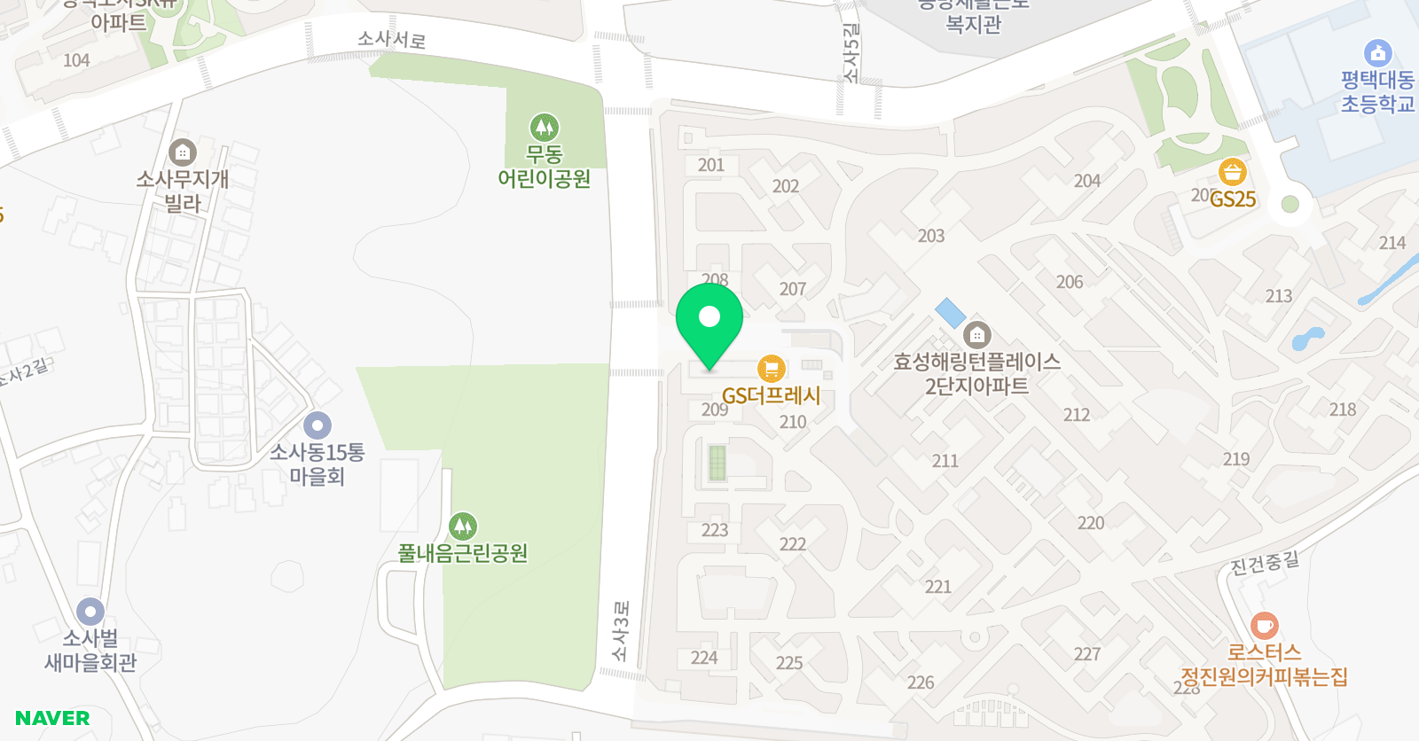 빨간펜 수학의달인 효성해링턴플레이스 위치