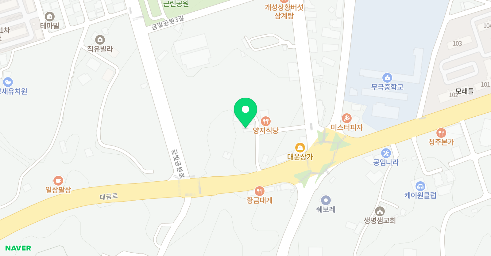IG 복싱클럽 위치