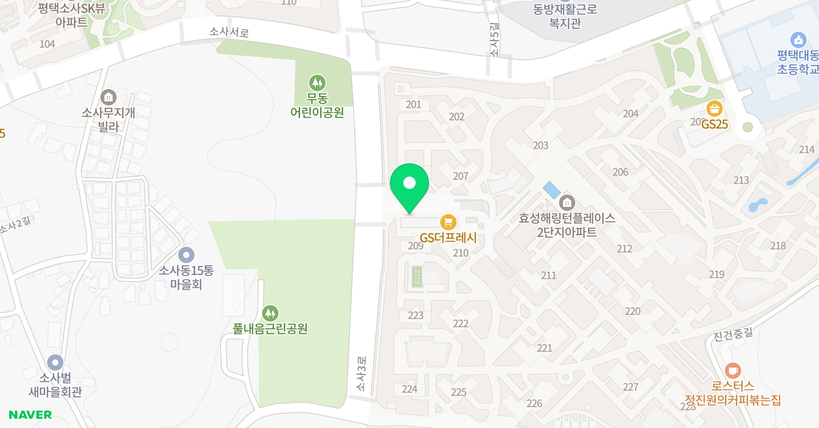 뮤엠 영어 해링턴NEST 위치