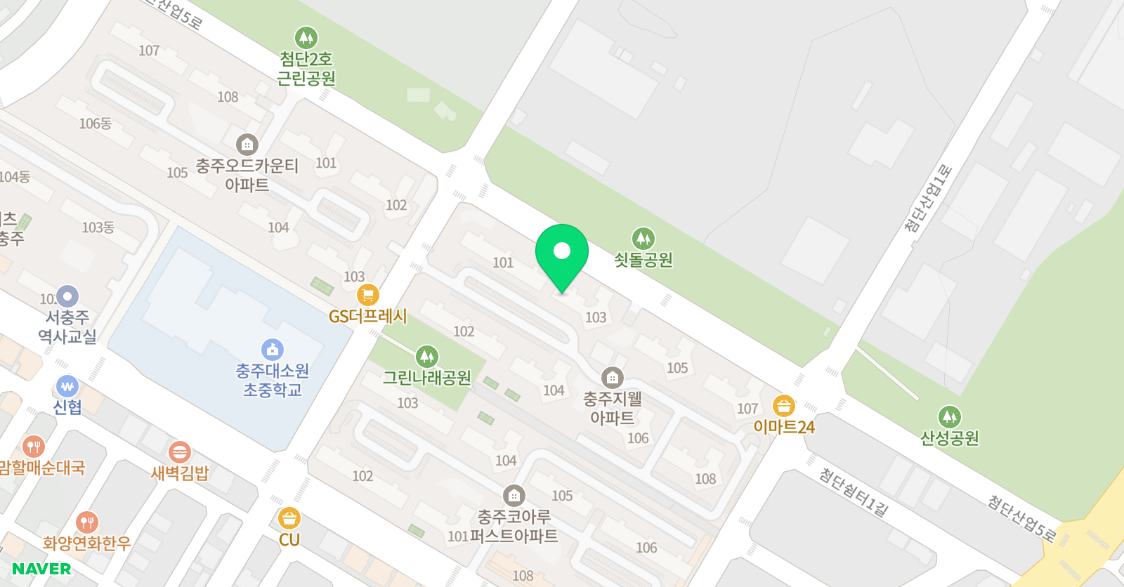디딤돌 수학학원 위치
