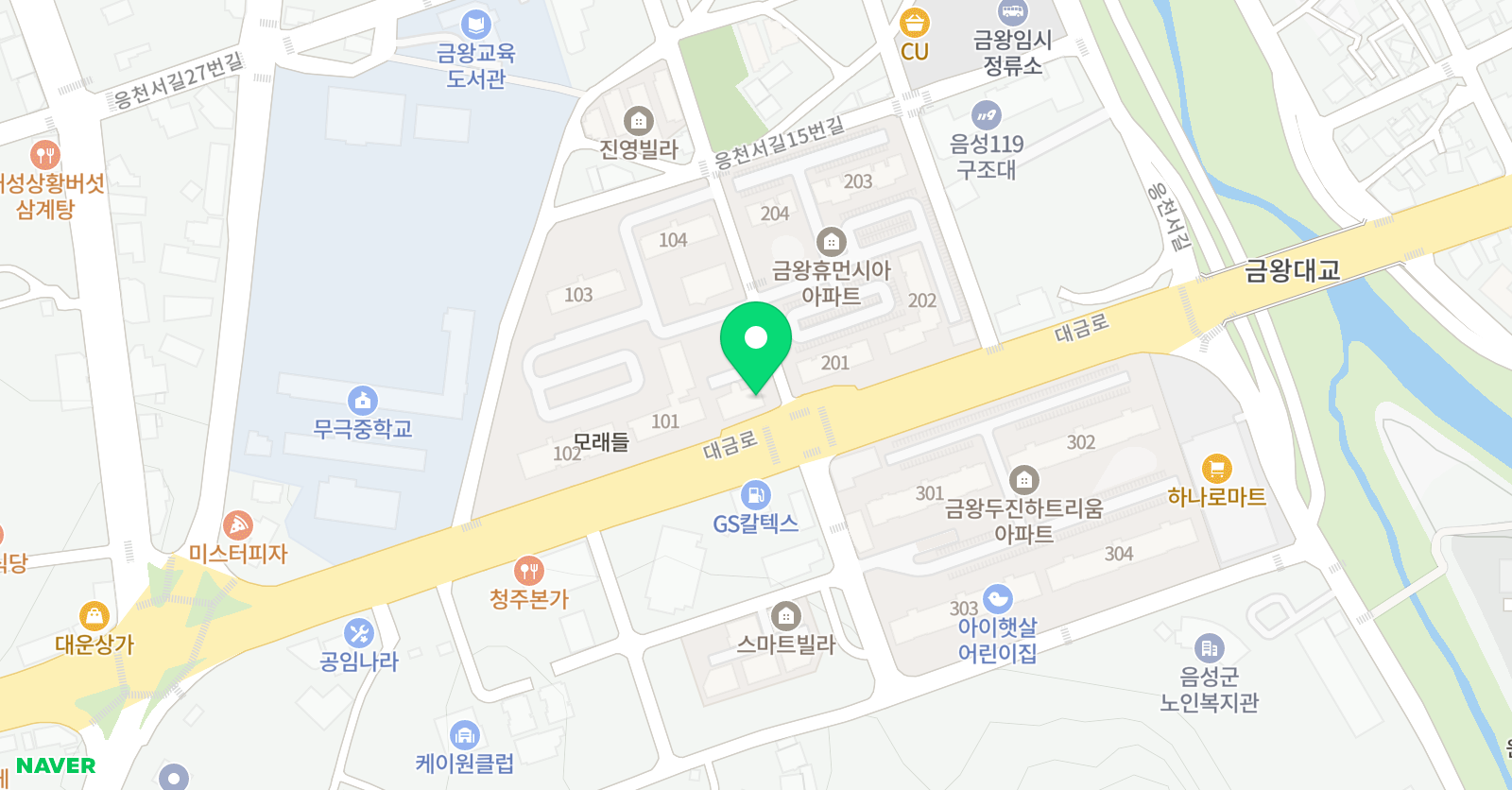 솔루니 음성독서논술교습소 위치