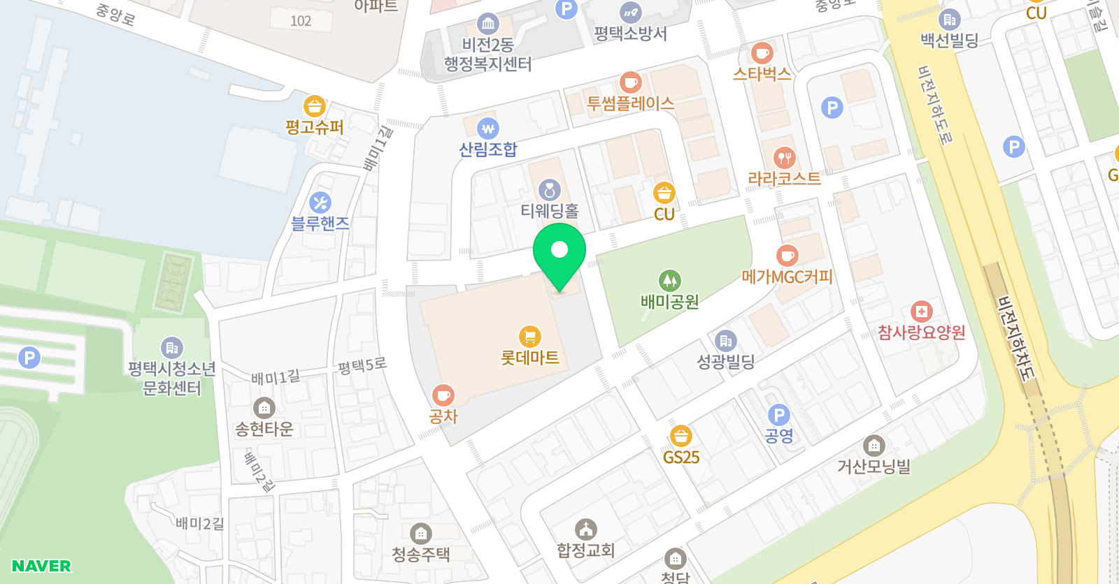 와이즈 음악학원 위치