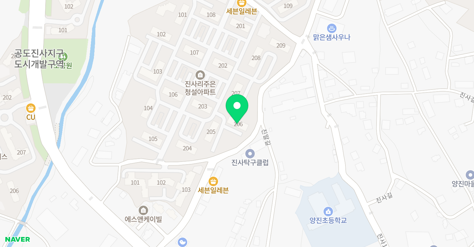 이쌤의 달콤 영어 위치