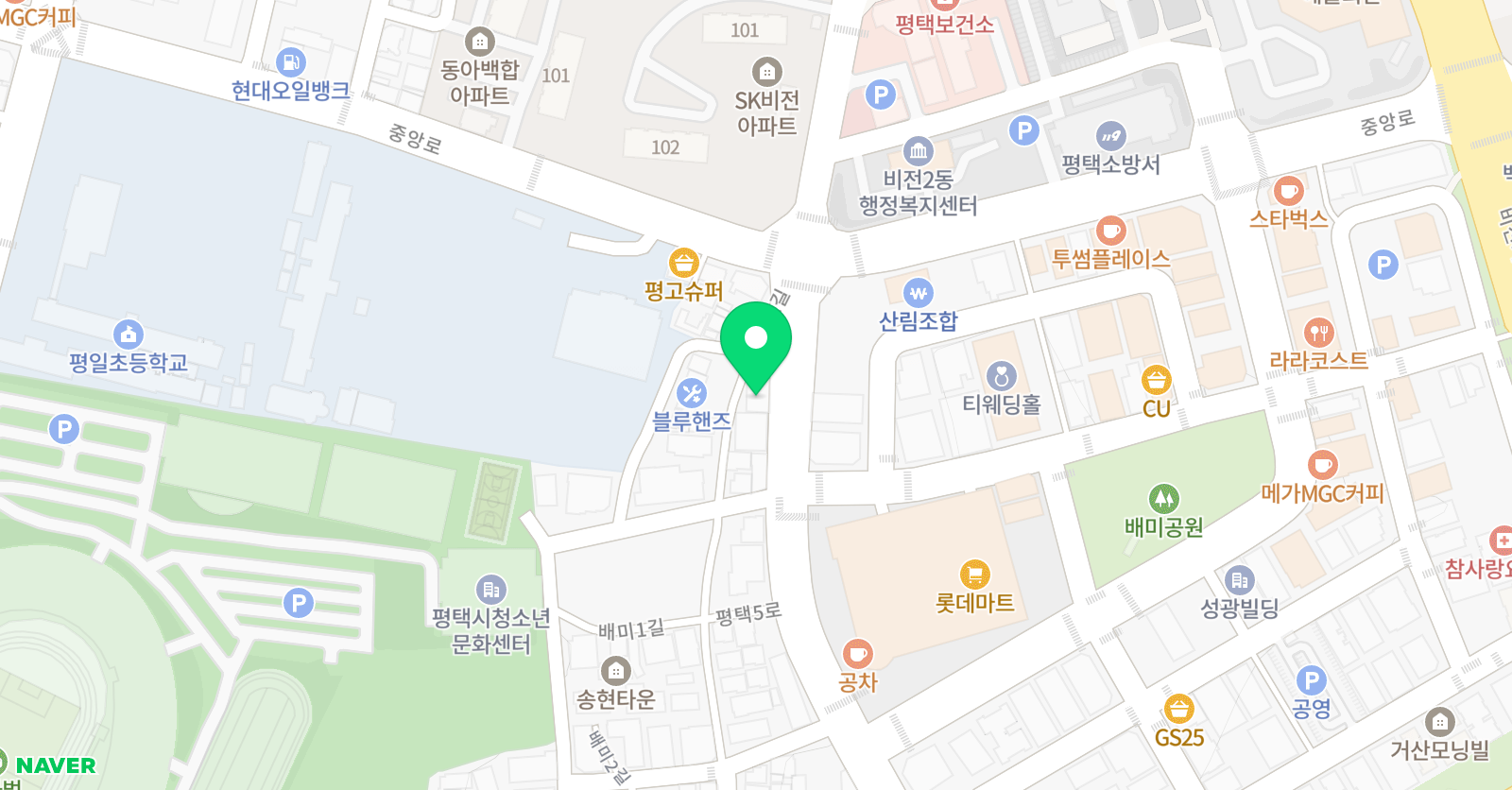 안정은 무용학원 위치