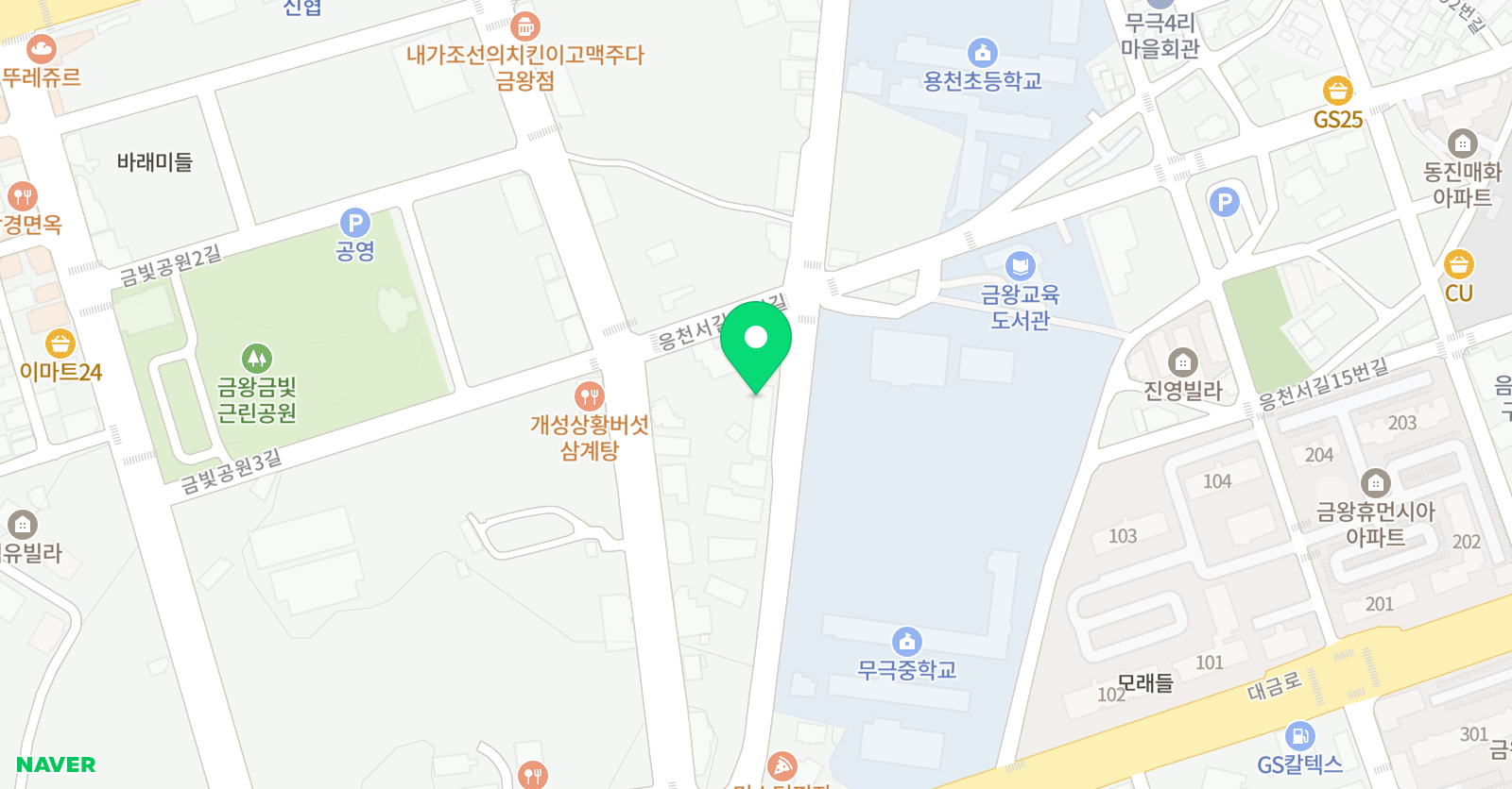 스카이 미술학원 위치