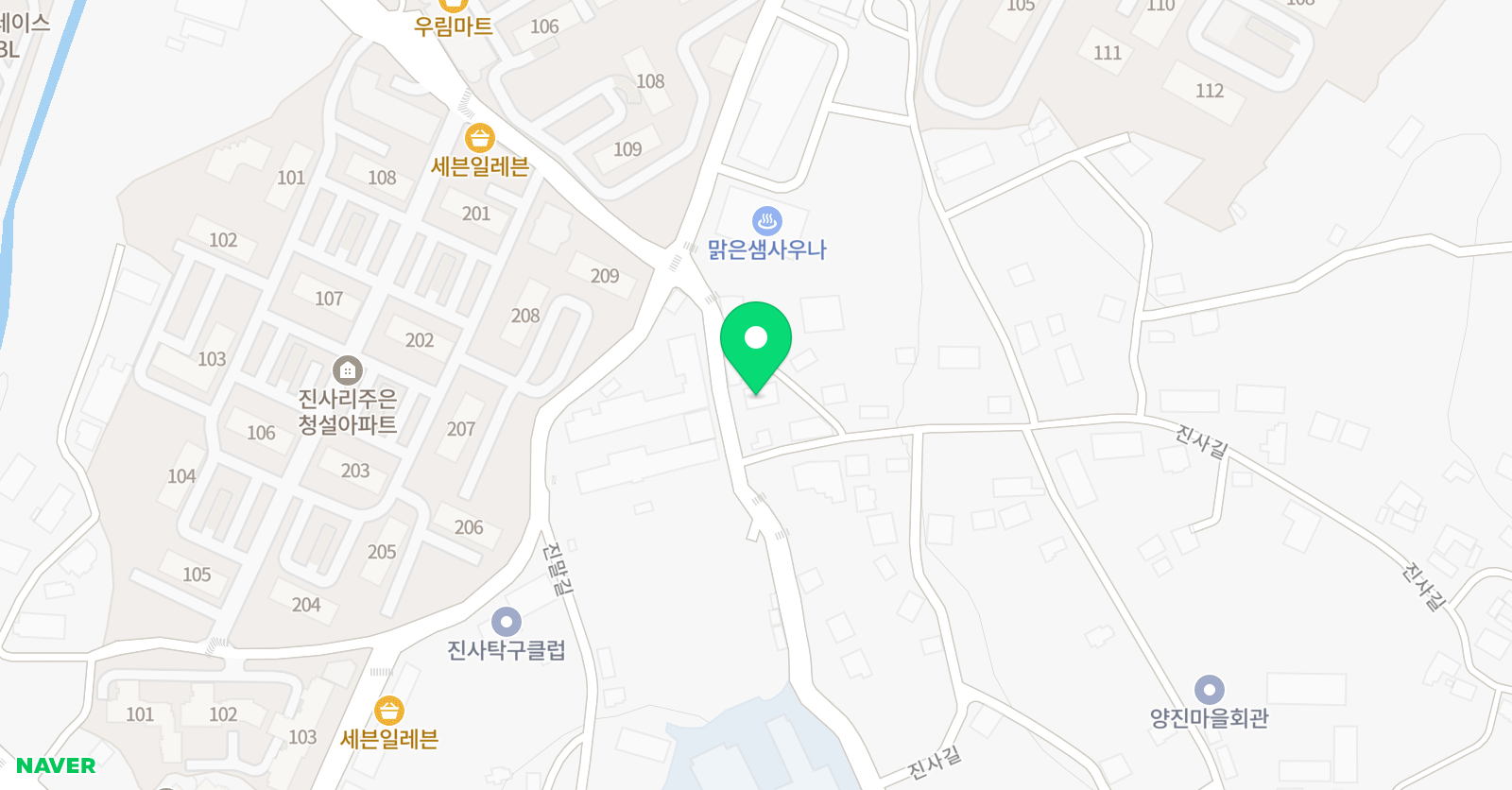 사강 학원 위치