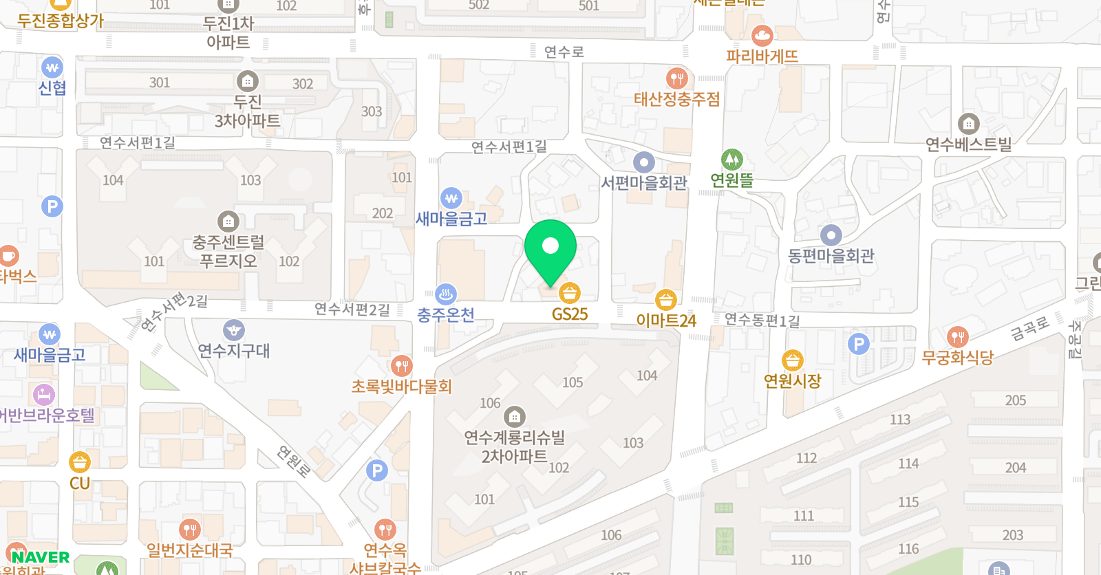 오프라임 수학학원 위치