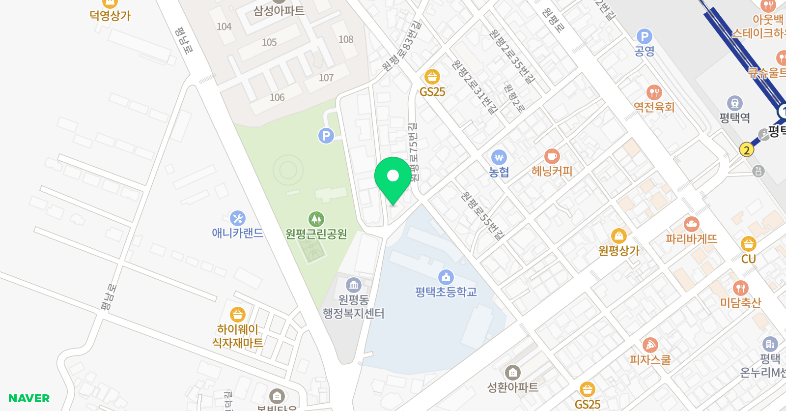 올림피아 태권도 제2관 위치