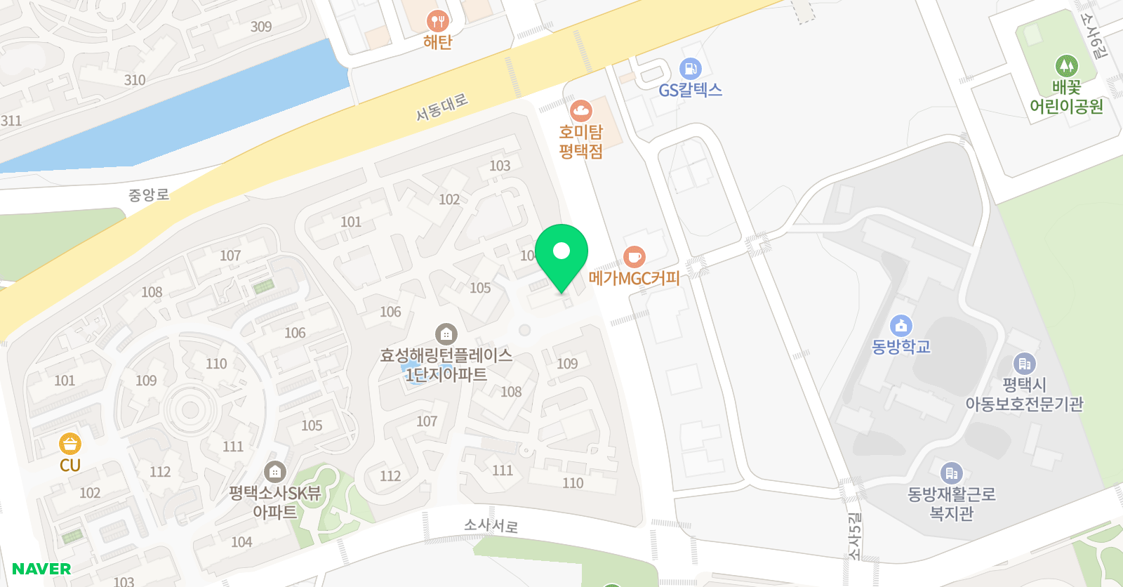 아이별매직핑거 음악학원 위치