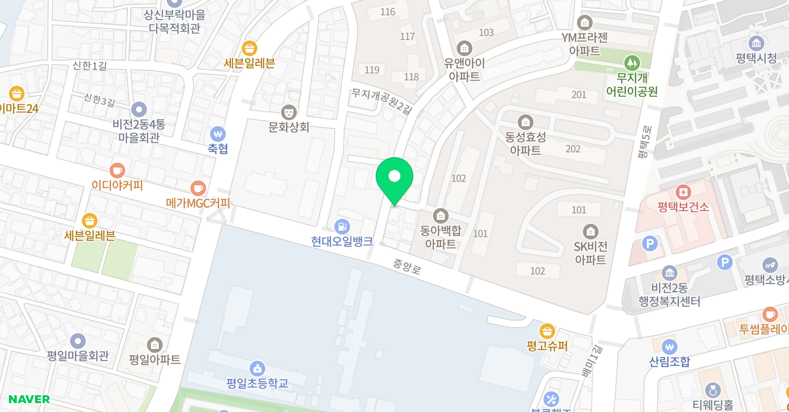 엘뮤직 음악학원 위치