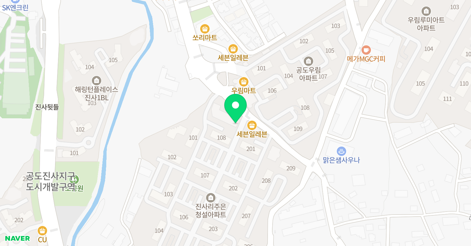 뮤즈 음악학원 위치