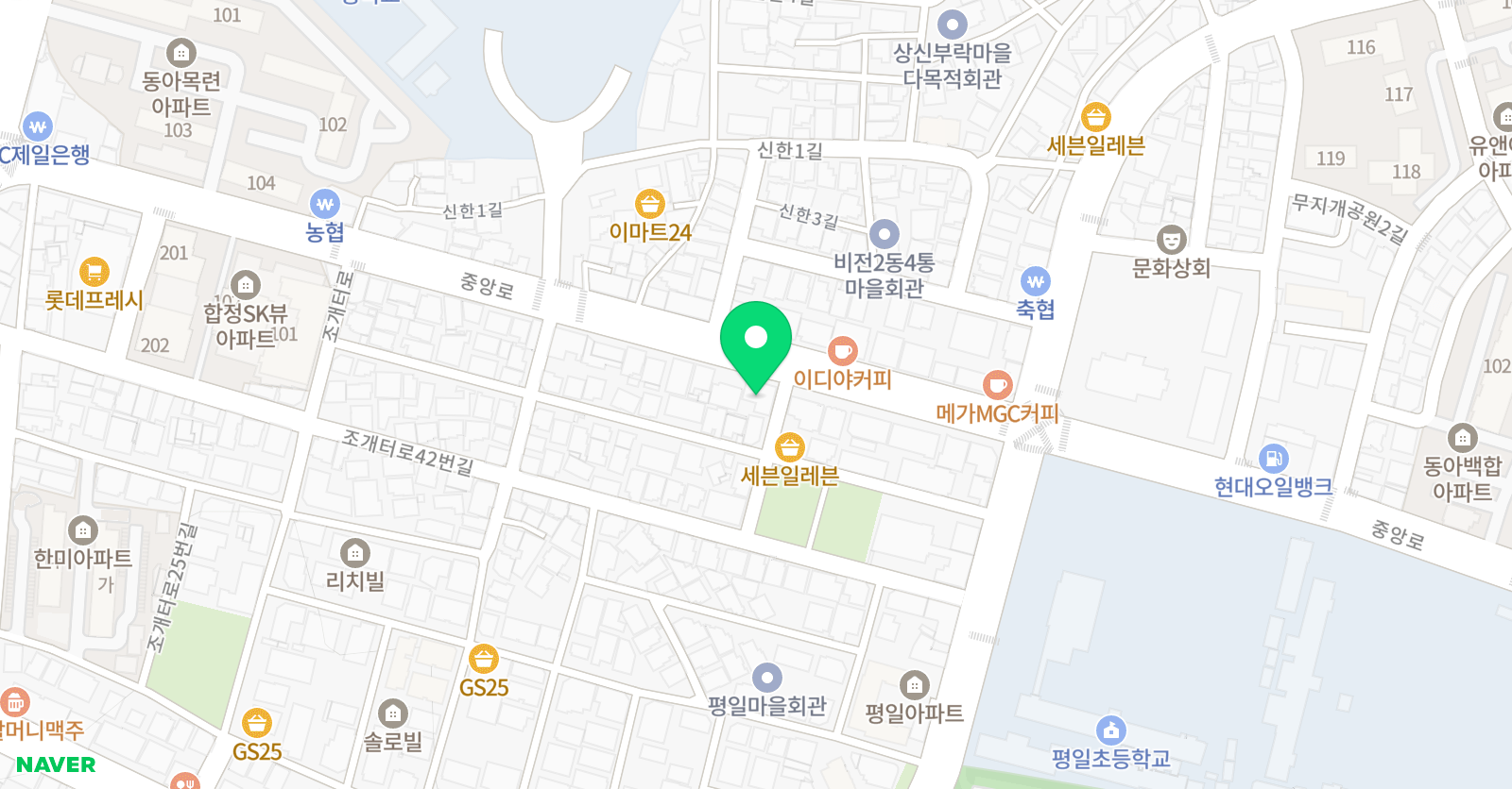 3030 영어 탄탄영수학원 위치