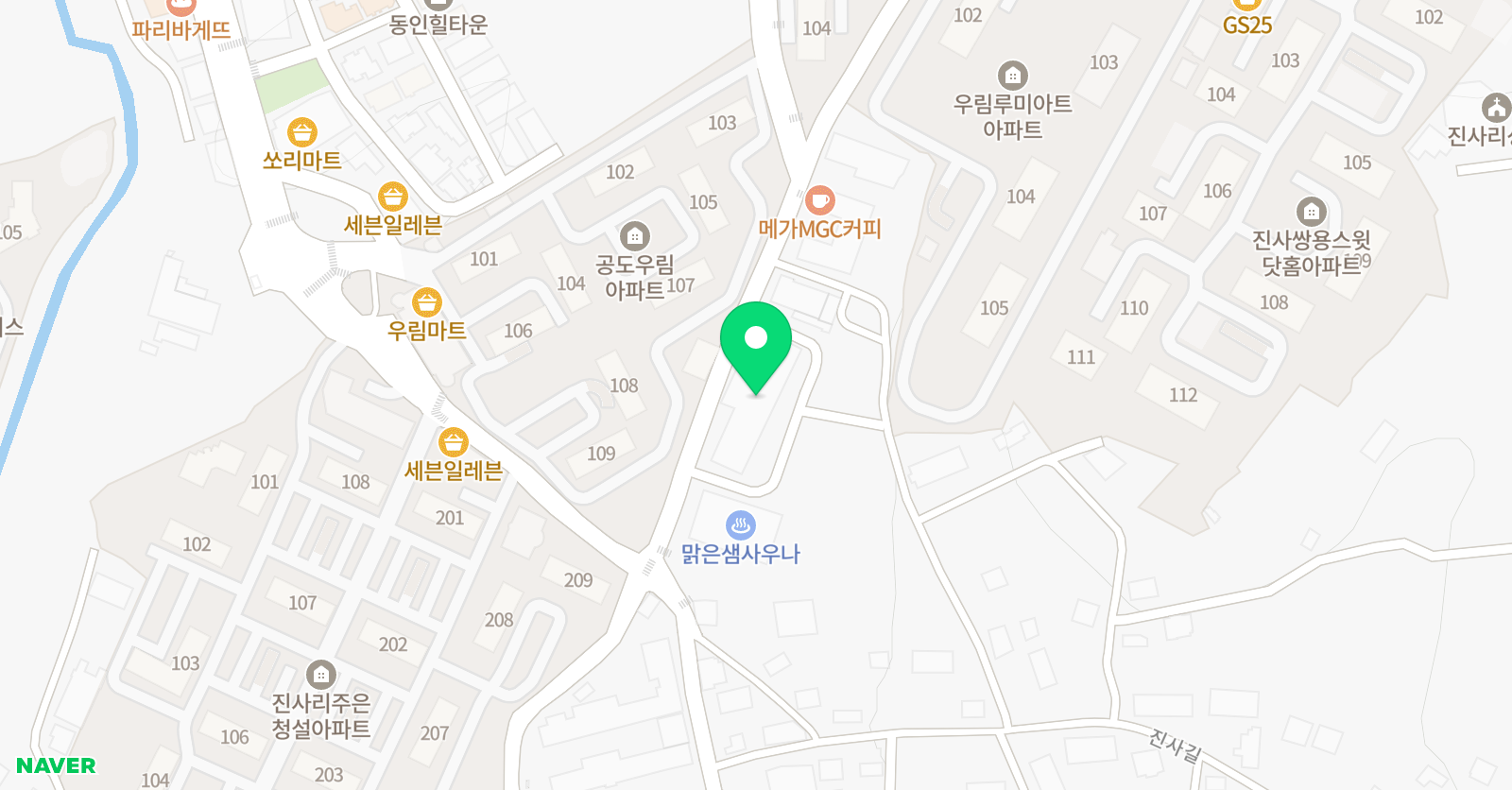 더 퍼스트 클래스 라니학원 위치