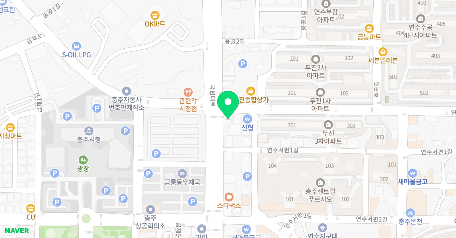 용인대 태권도장 위치
