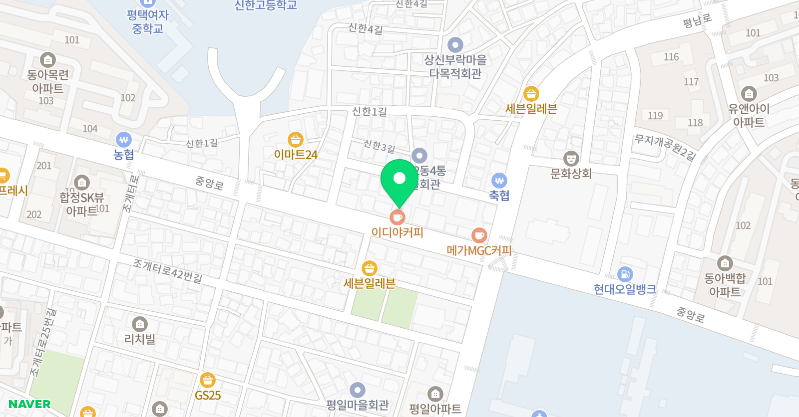 프리미어수학학원 위치