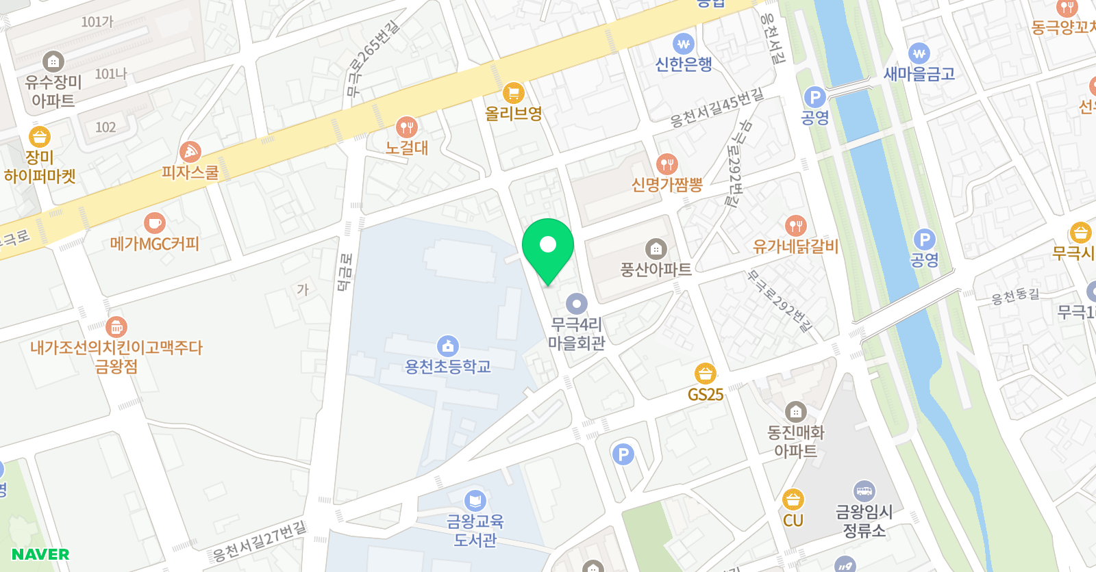 본 음악학원 위치
