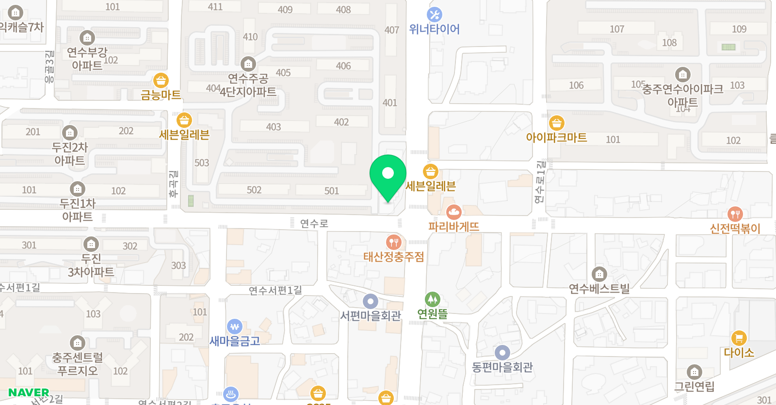 푸르넷 공부자신감학원 위치