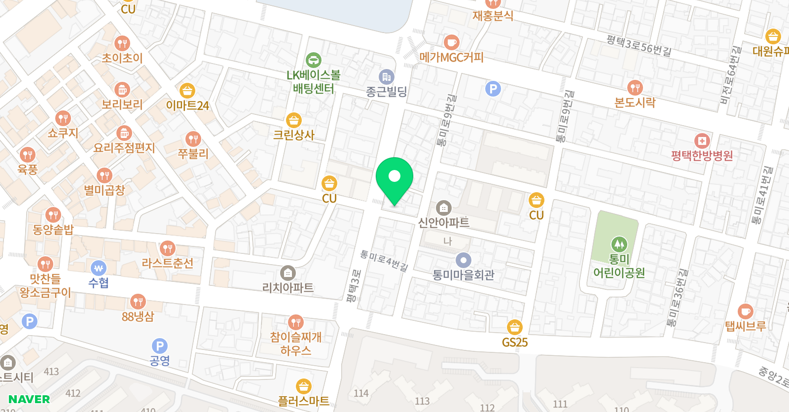 프라임 학원 위치
