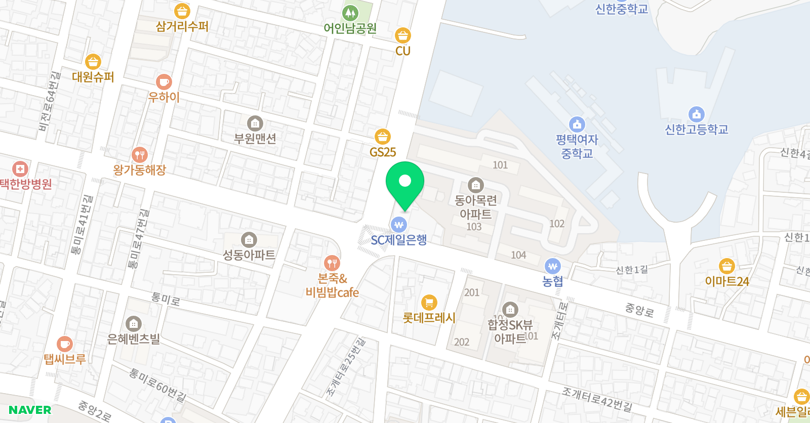 농구교실 JYB스포츠 위치