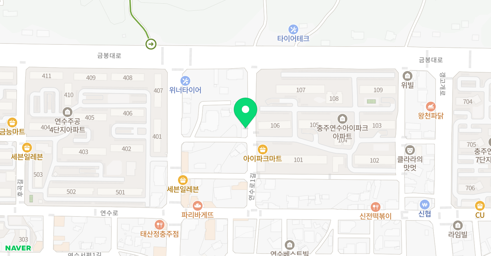 피아노숲 음악교습소 위치