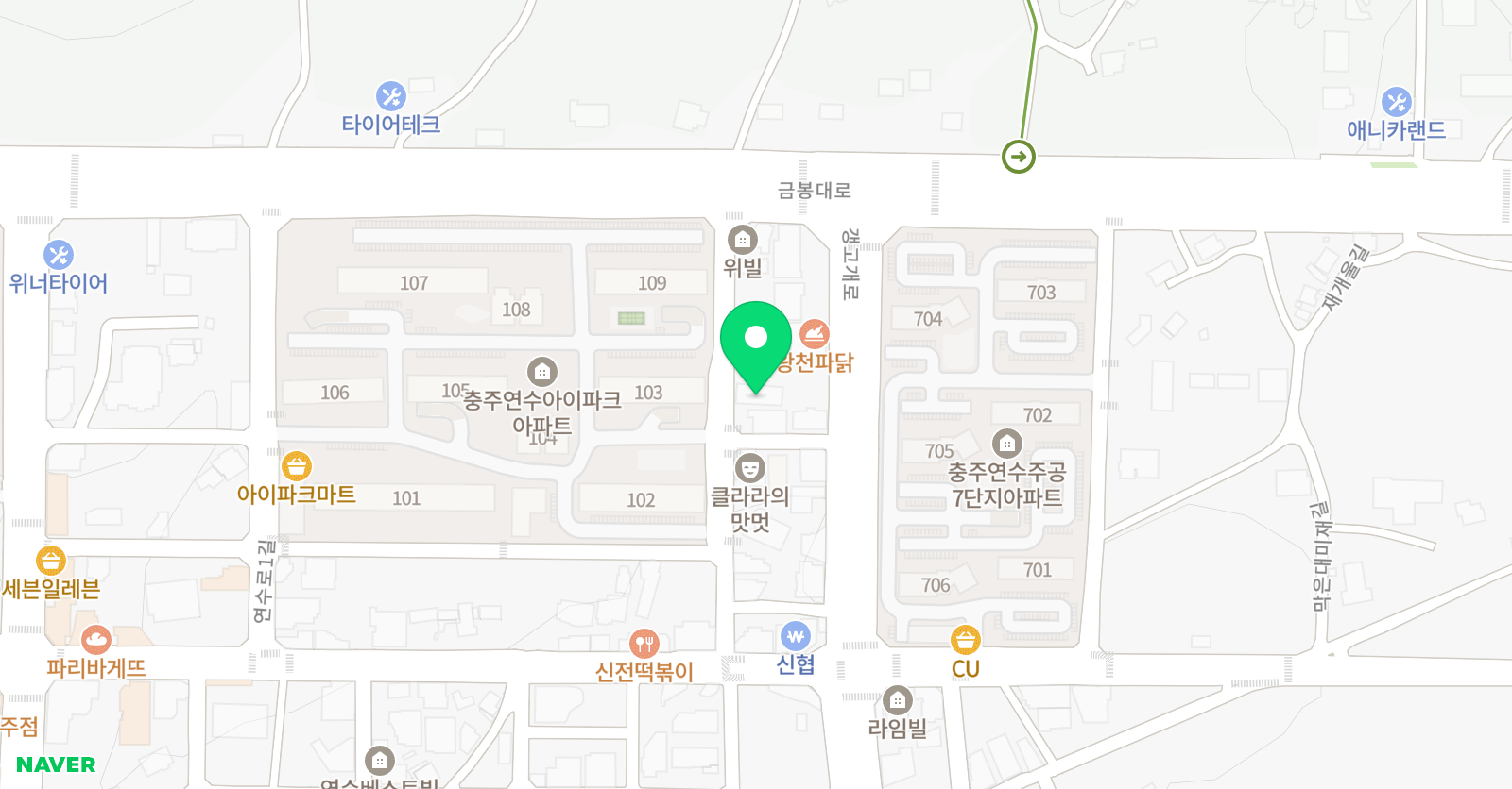 올림 공부방 위치