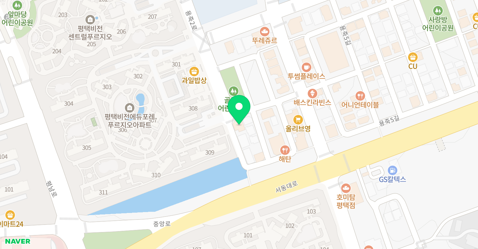 마인드맵 교육학원 위치