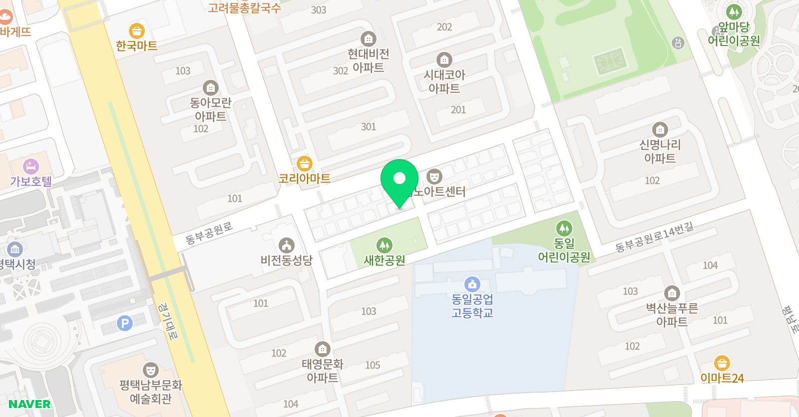 엠베스트 잉글리시아이 비전 3점 위치