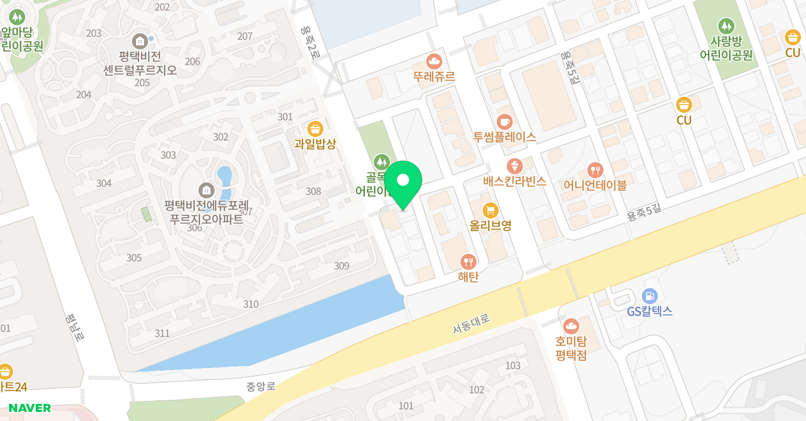 잉글리시아이 용죽캠퍼스 위치