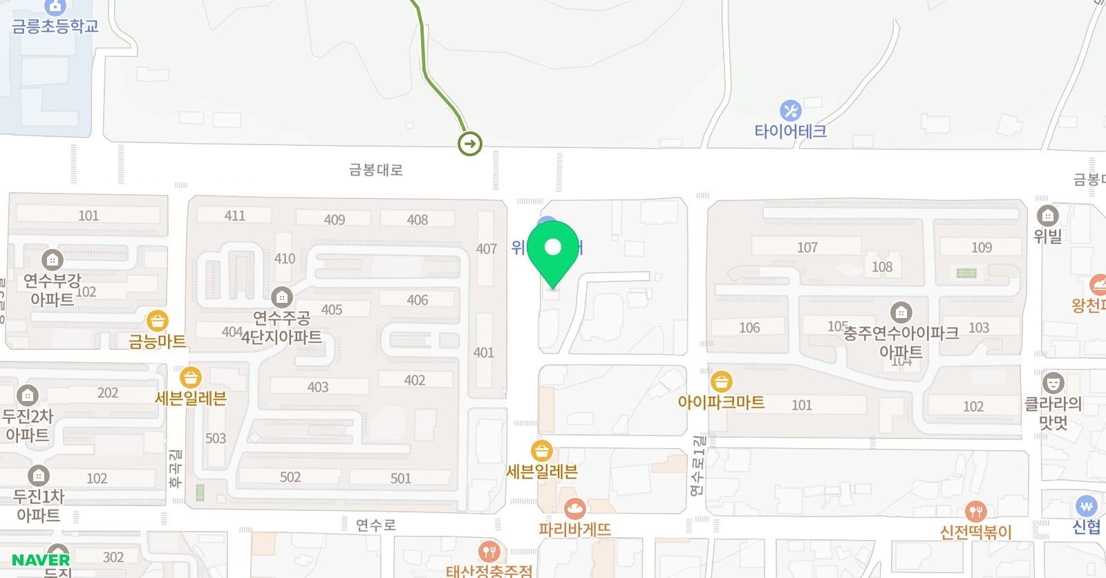 디딤돌이지 학원 위치