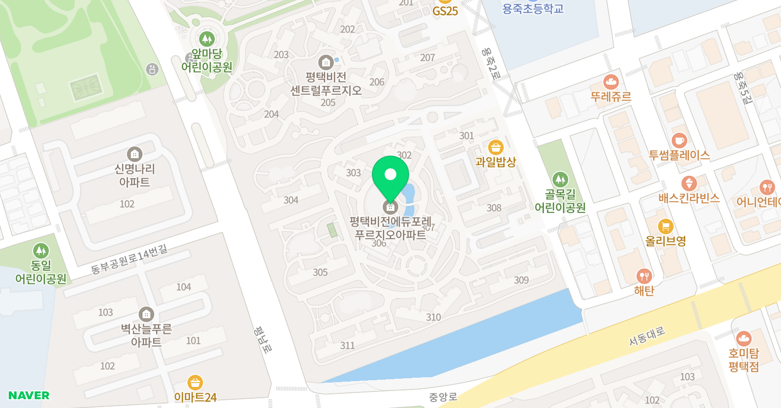글꽃 독서논술 위치