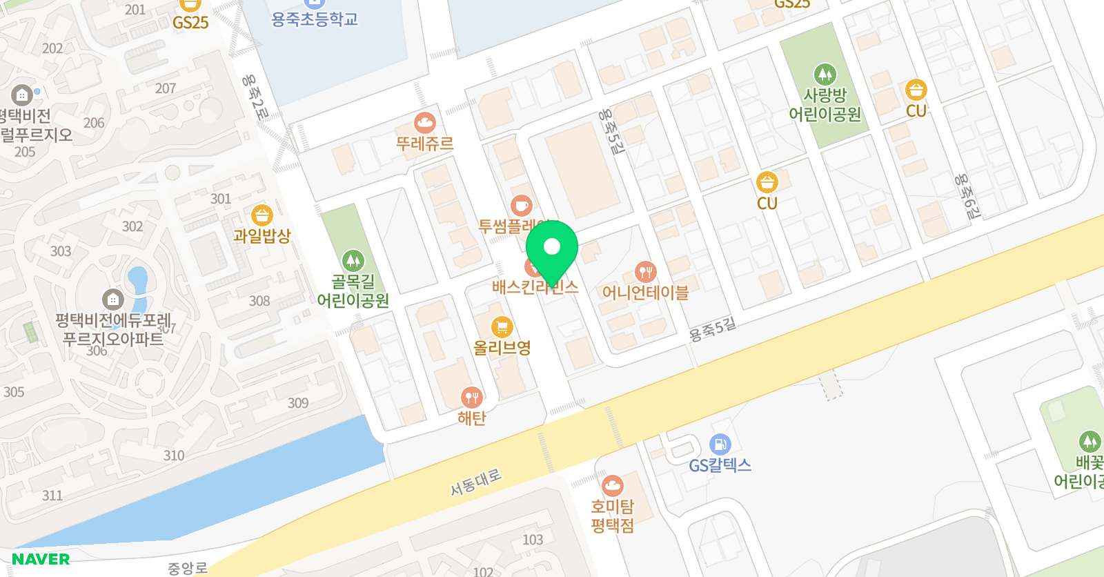 리드인 독서논술 용죽점 위치