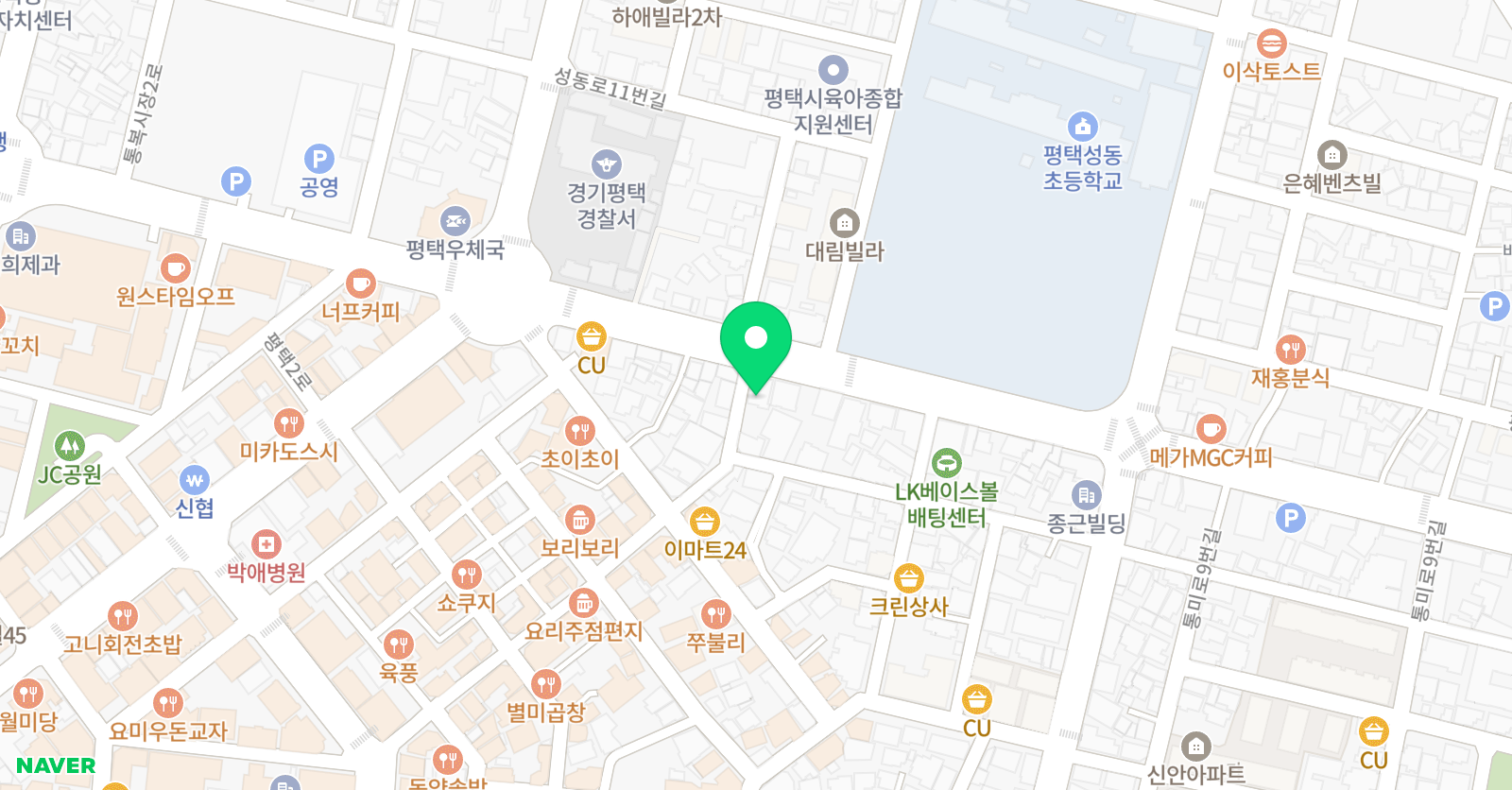 에이팩토리 미술학원 위치