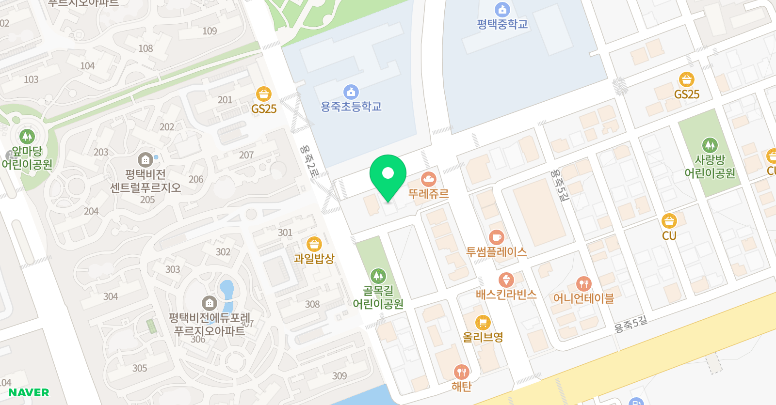 애니D 미술학원 위치
