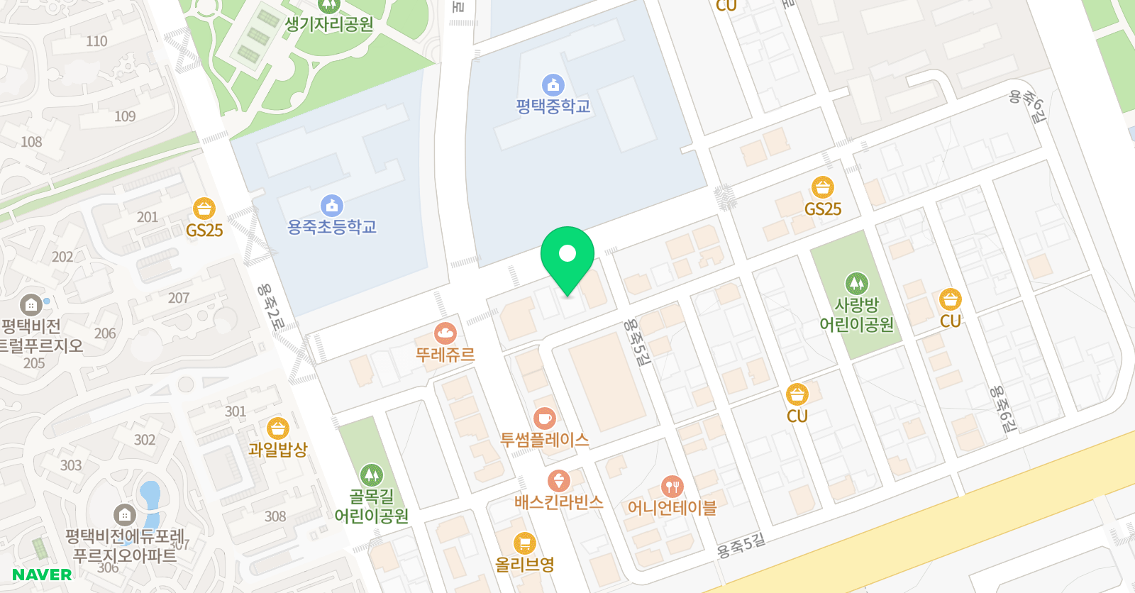 라라뮤직 음악학원 위치