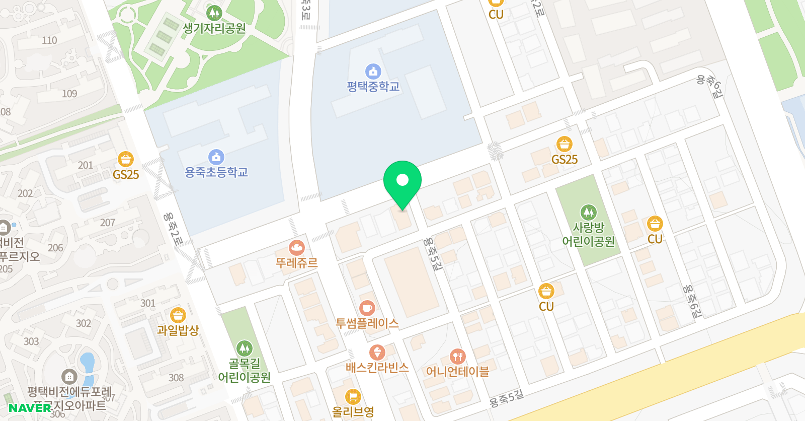 에이프릴 어학원 경기평택캠퍼스 위치