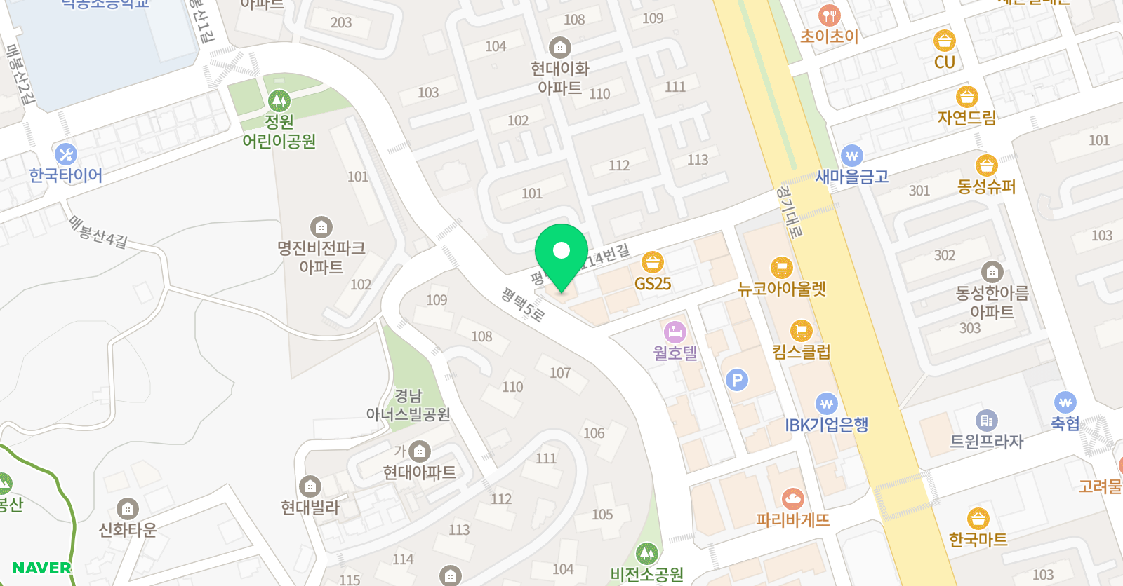 그레이스 음악학원 위치