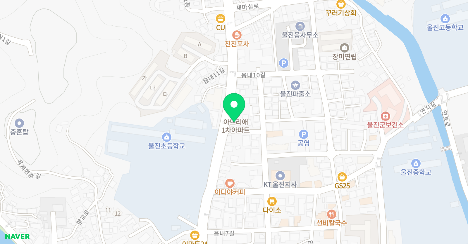 올리브트리 영어학원 위치