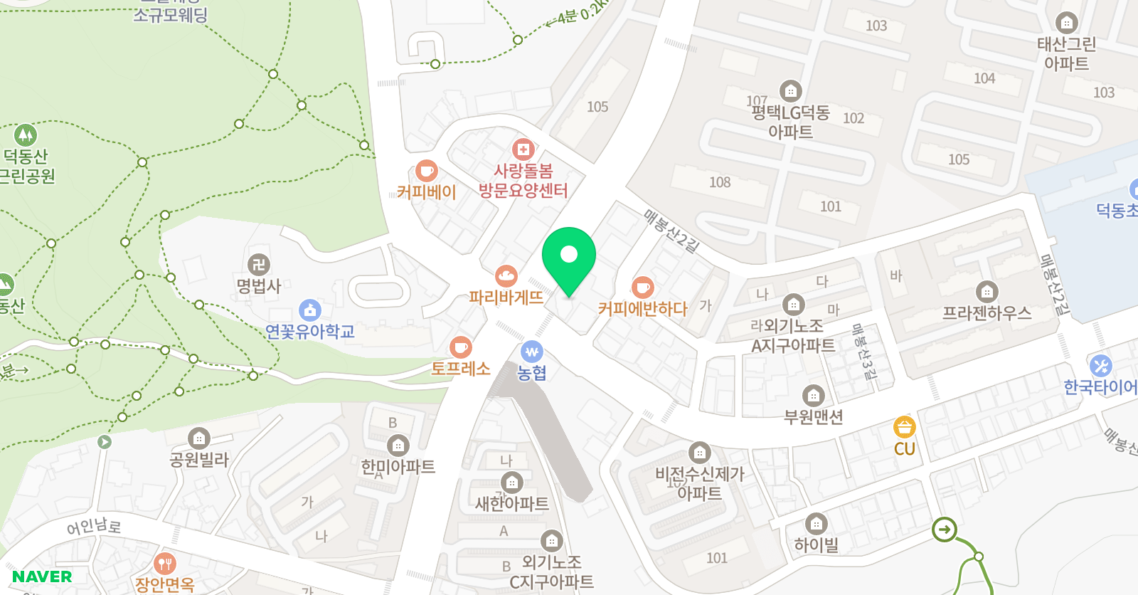 브릿지 영수학원 위치