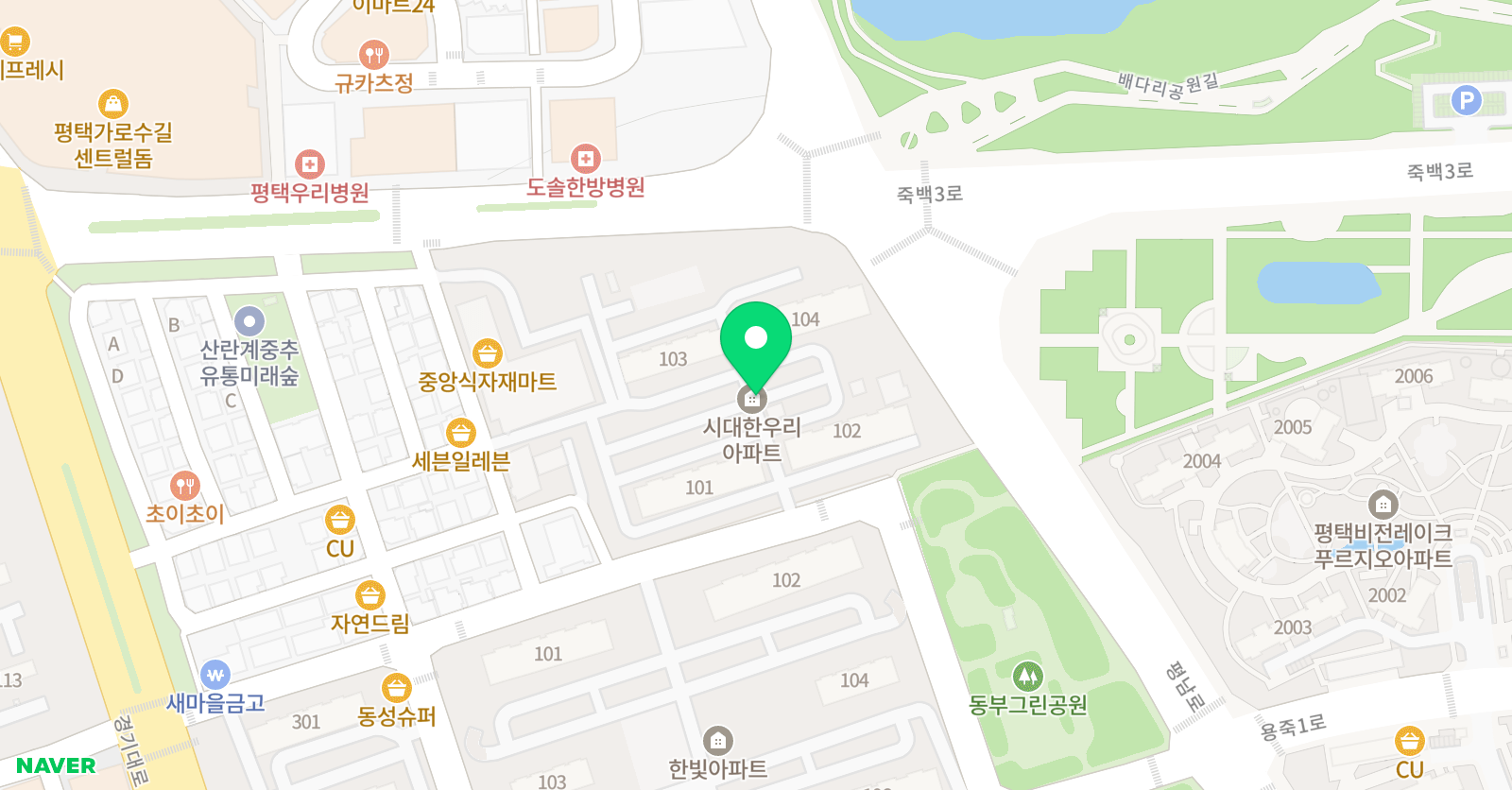 업턴 영어 위치