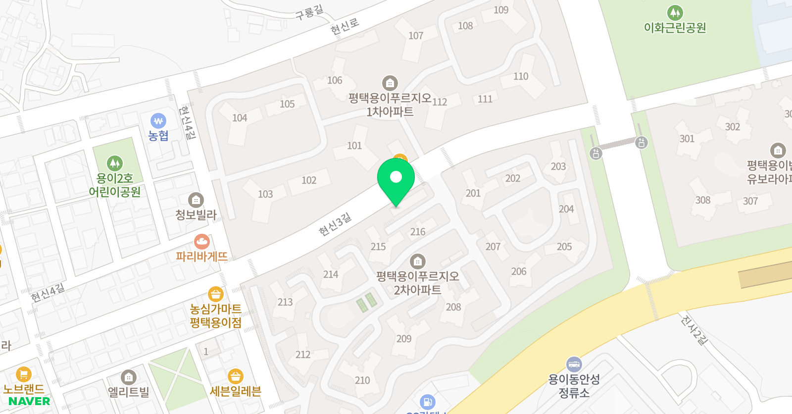 뮤직아이 음악전문학원 위치