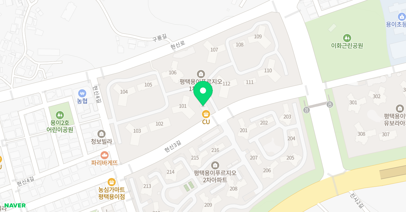 잉글리쉬무무 용이제1 학습관 위치