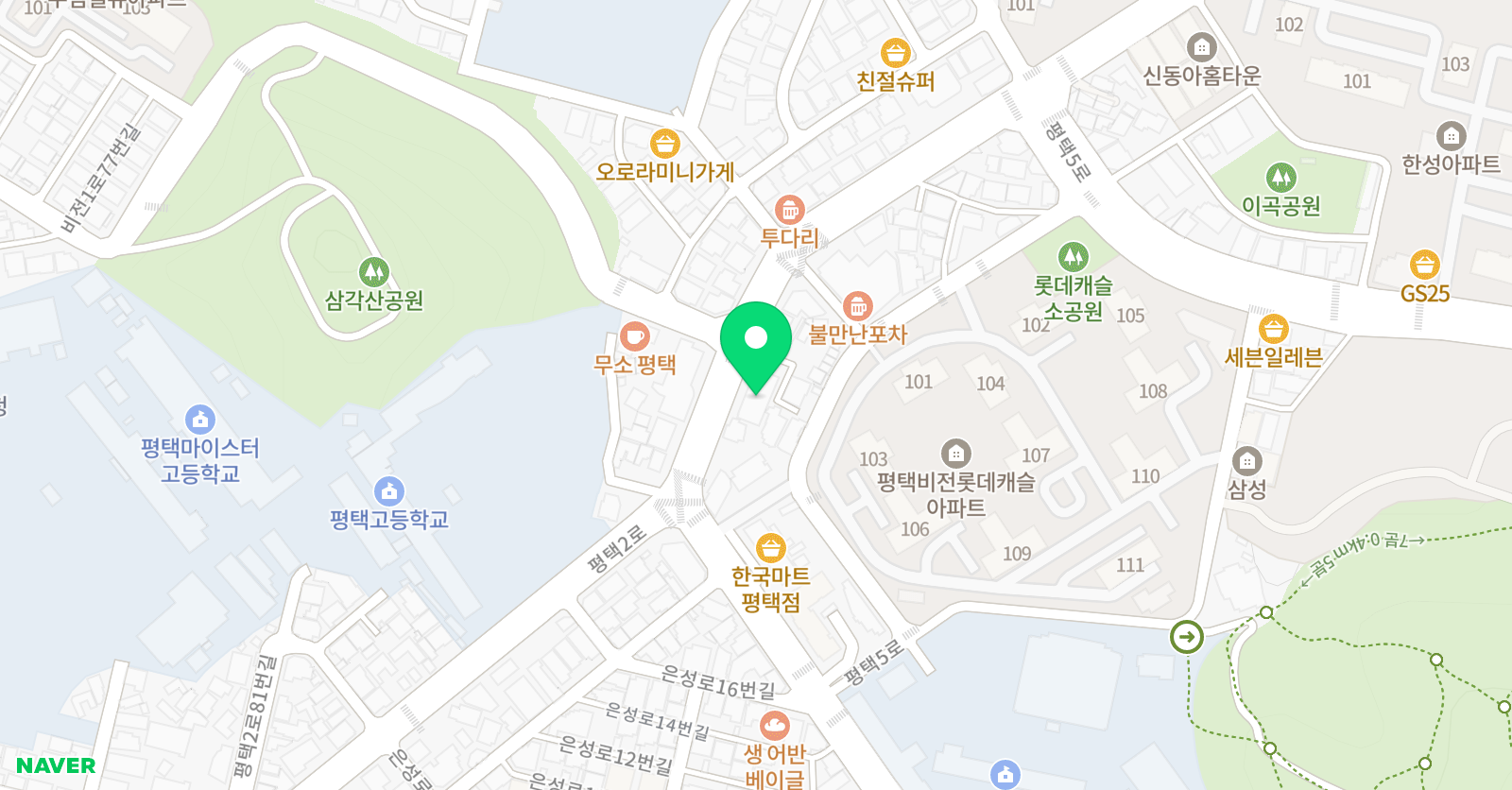 필레몬 예술음악학원 위치