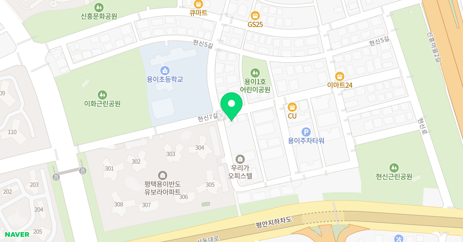 참좋은 학원 위치