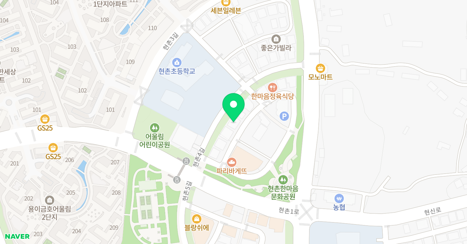 멘토 수학학원 위치